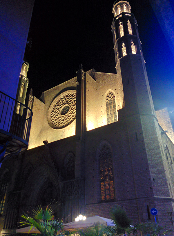 viaggio a Barcellona low cost: chiesa di Santa Maria del Mar